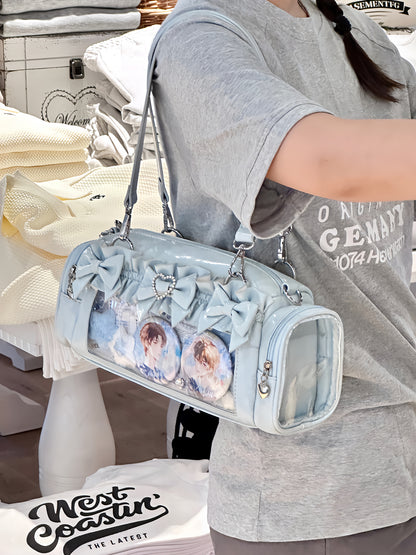 【予約】脳壳痛スタジオ フリル 量産地雷風痛バッグ カードケース付き