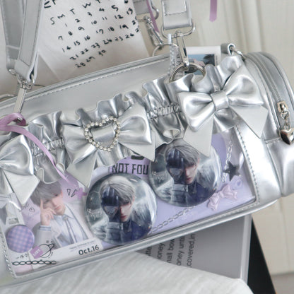 【予約】脳壳痛スタジオ フリル 量産地雷風痛バッグ カードケース付き