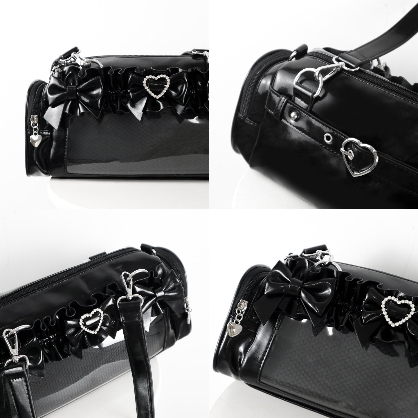 【予約】脳壳痛スタジオ フリル 量産地雷風痛バッグ カードケース付き