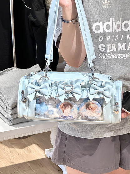 【予約】脳壳痛スタジオ フリル 量産地雷風痛バッグ カードケース付き