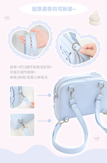 【予約】ROSYPOSY フリルケーキ 痛バッグ ぬいぐるみ兼用