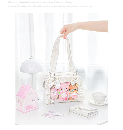 【予約】ROSYPOSY フリルケーキ 痛バッグ ぬいぐるみ兼用