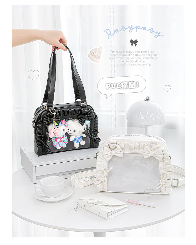 【予約】ROSYPOSY フリルケーキ 痛バッグ ぬいぐるみ兼用