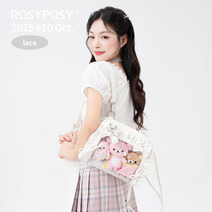 【予約】ROSYPOSY フリルケーキ 痛バッグ ぬいぐるみ兼用