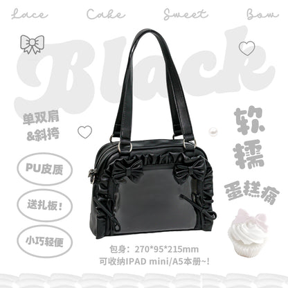 【予約】ROSYPOSY フリルケーキ 痛バッグ ぬいぐるみ兼用