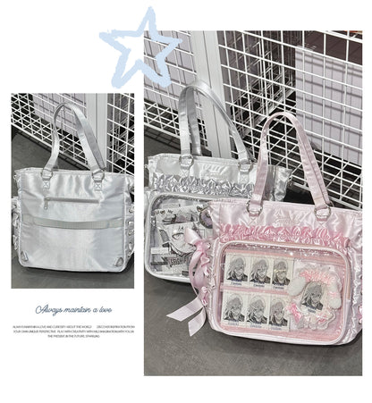 【予約】AORDA リボン 3wayリュック痛バッグ ぬいぐるみ兼用