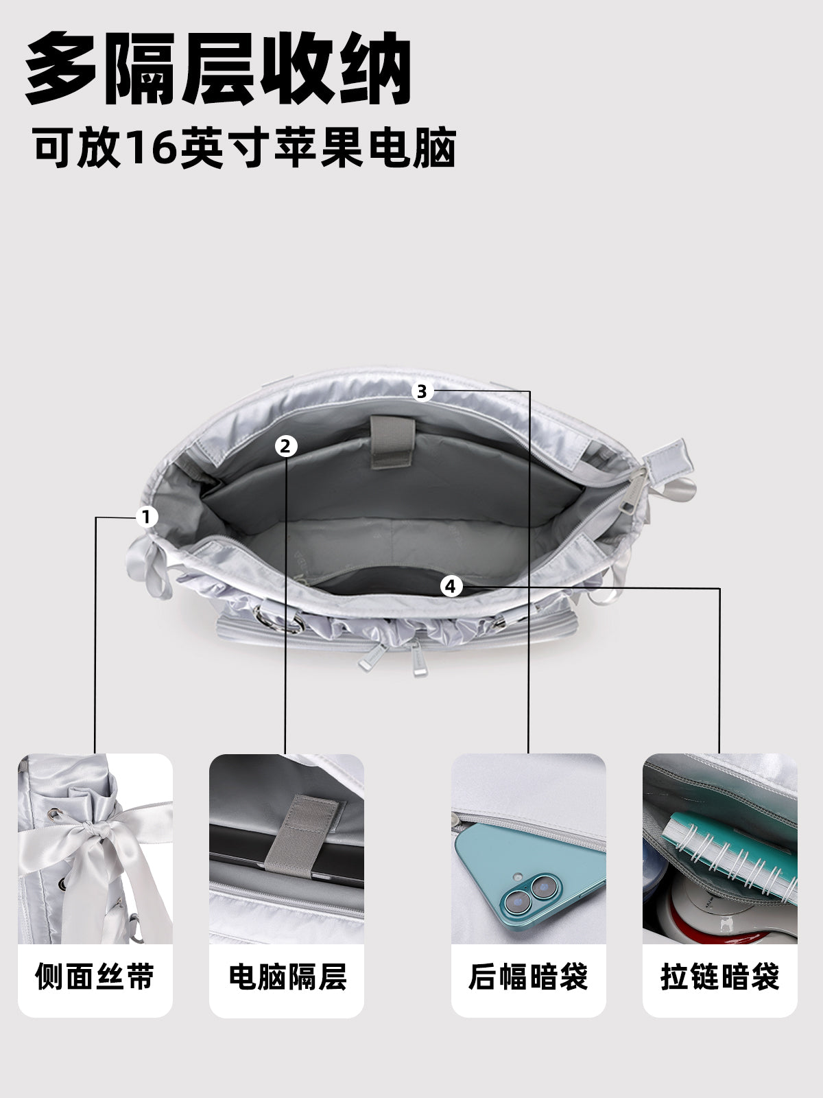 【予約】AORDA リボン 3wayリュック痛バッグ ぬいぐるみ兼用