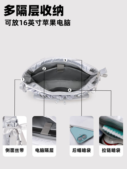 【予約】AORDA リボン 3wayリュック痛バッグ ぬいぐるみ兼用