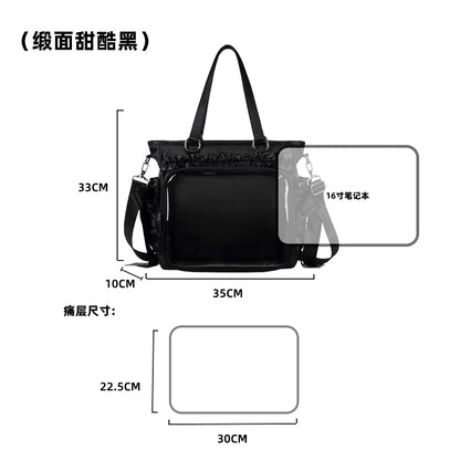 【予約】AORDA リボン 3wayリュック痛バッグ ぬいぐるみ兼用