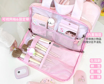 【予約】winkouv 旅行用小痛バッグ 20cmぬいぐるみバッグ 化粧ポーチ