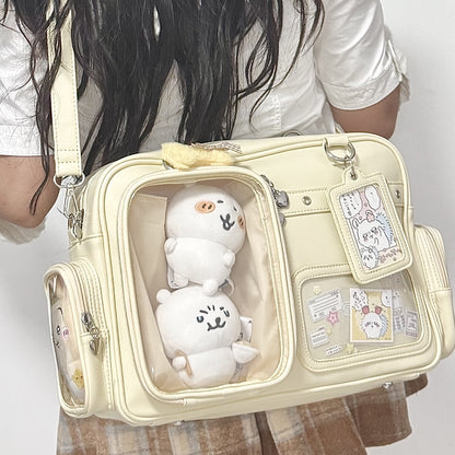 【予約】夢幻熊 ぬいぐるみ兼用 大容量痛バッグ トートバッグ