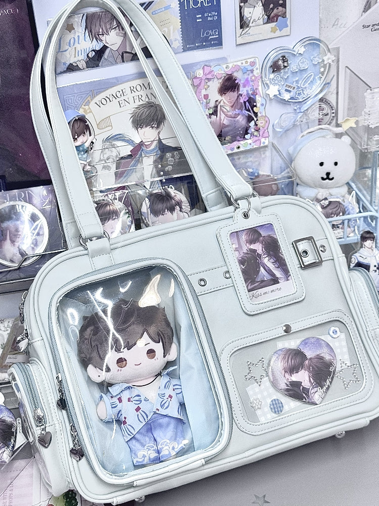 【予約】夢幻熊 ぬいぐるみ兼用 大容量痛バッグ トートバッグ