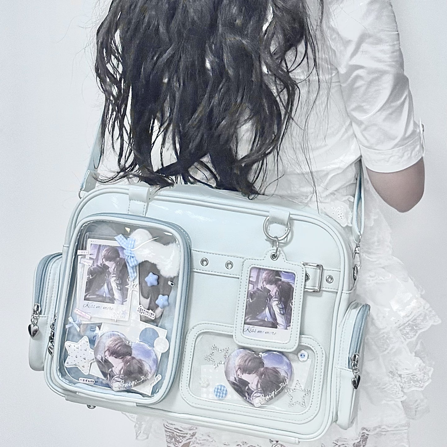 【予約】夢幻熊 ぬいぐるみ兼用 大容量痛バッグ トートバッグ