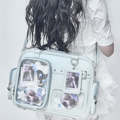 【予約】夢幻熊 ぬいぐるみ兼用 大容量痛バッグ トートバッグ