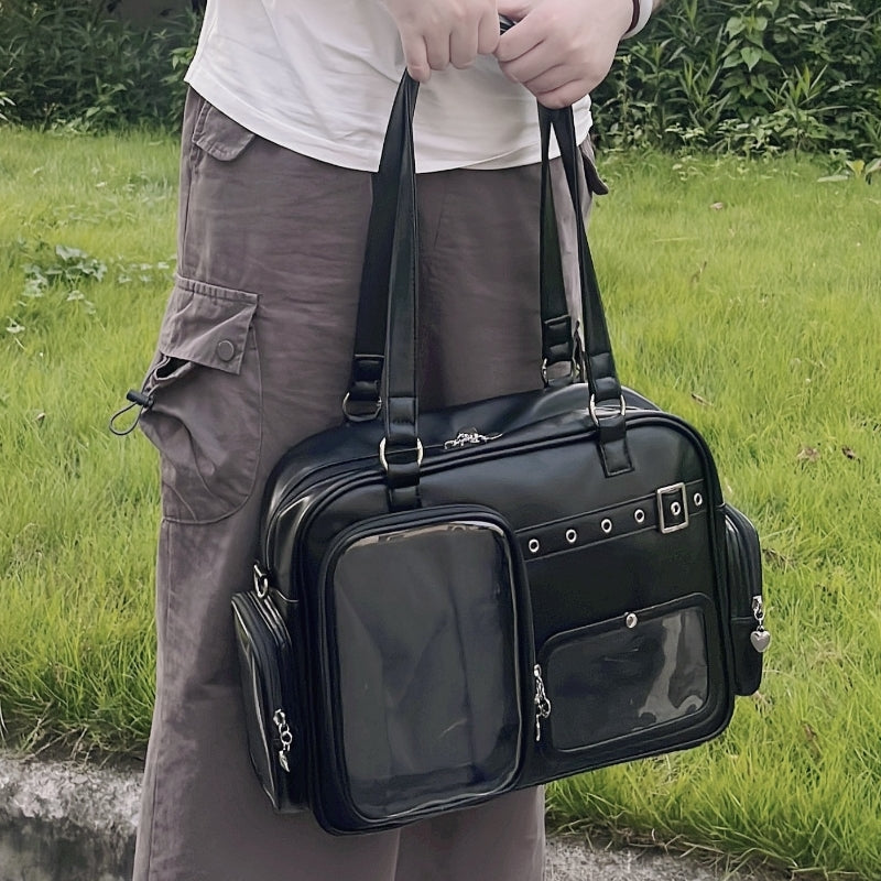 【予約】夢幻熊 ぬいぐるみ兼用 大容量痛バッグ トートバッグ