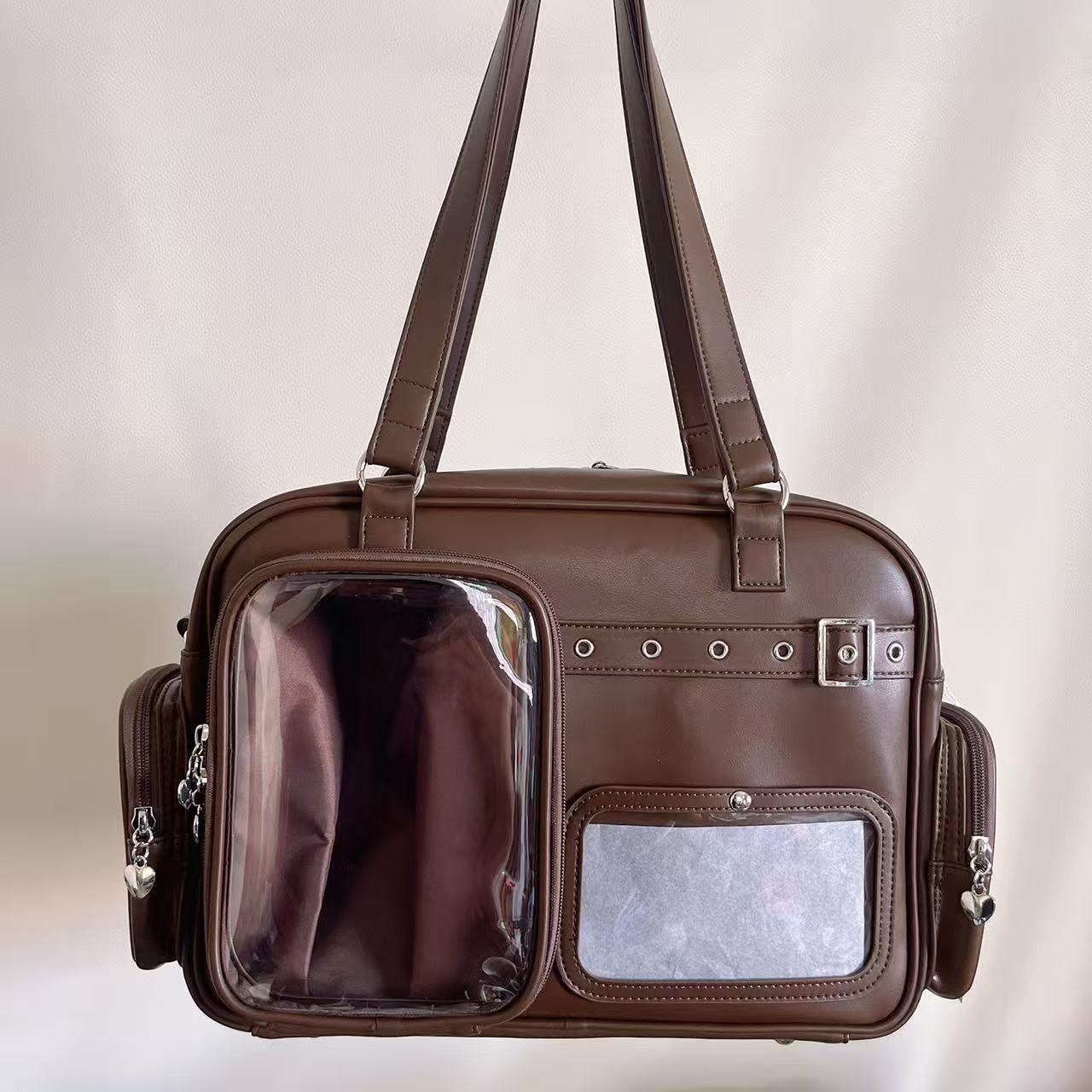 【予約】夢幻熊 ぬいぐるみ兼用 大容量痛バッグ トートバッグ