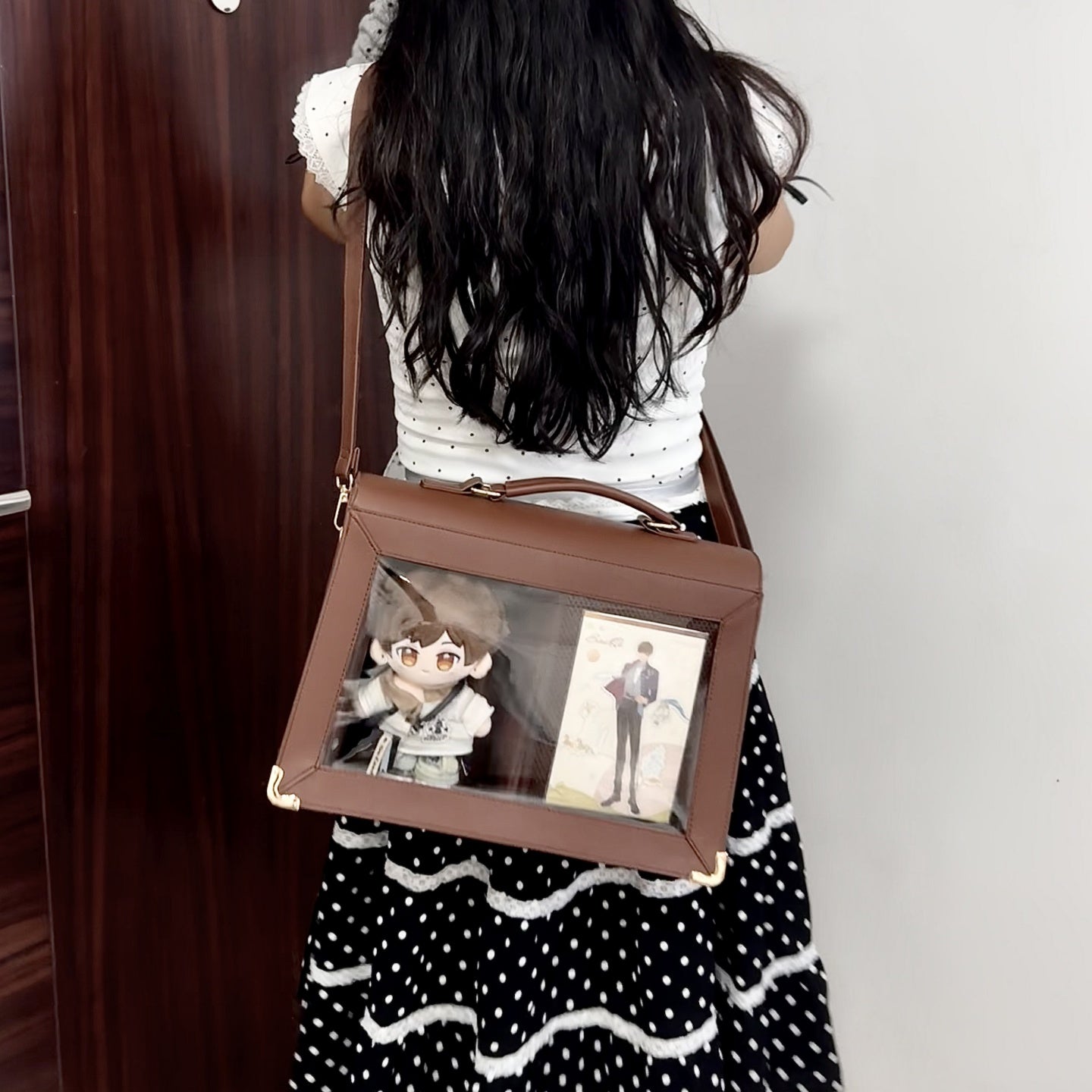 【予約】夢幻熊 ブリーフケース型痛バッグ ぬいぐるみ兼用 20cmぬいぐるみ収納可