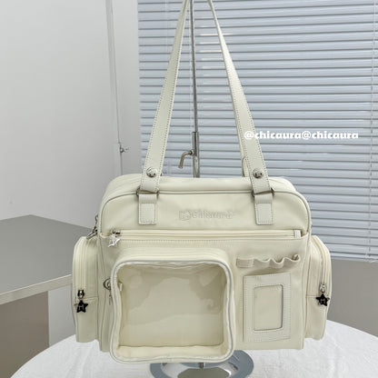 【予約】CHICAURA ローディング子猫 トート痛バッグ ぬいぐるみバッグ