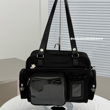 【予約】CHICAURA ローディング子猫 トート痛バッグ ぬいぐるみバッグ