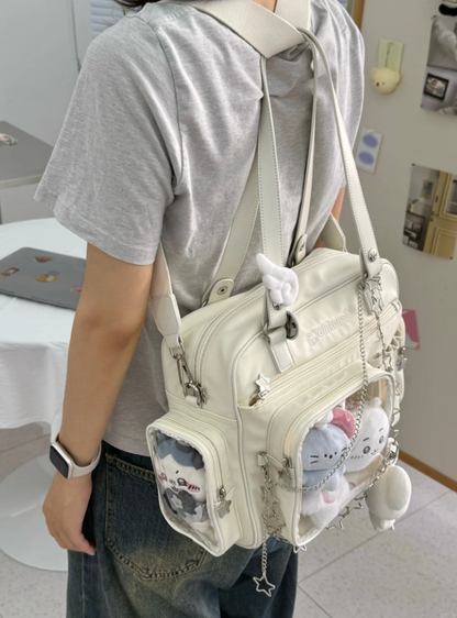 【予約】CHICAURA ローディング子猫 トート痛バッグ ぬいぐるみバッグ