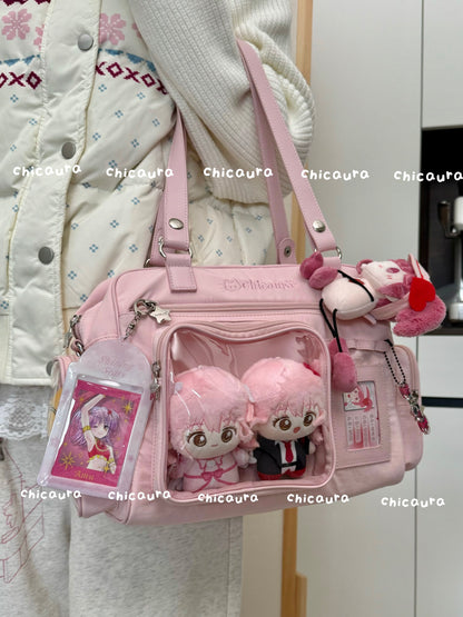 【予約】CHICAURA ローディング子猫 トート痛バッグ ぬいぐるみバッグ