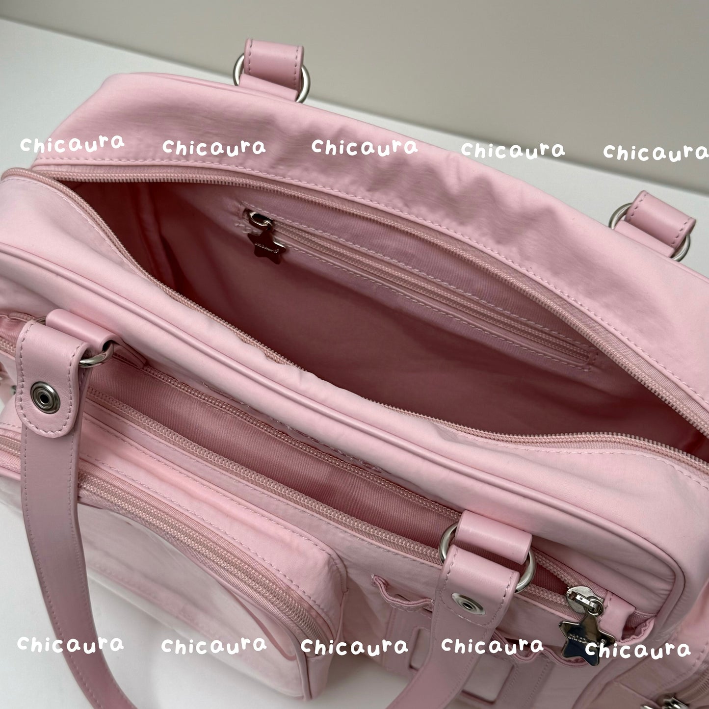 【予約】CHICAURA ローディング子猫 トート痛バッグ ぬいぐるみバッグ