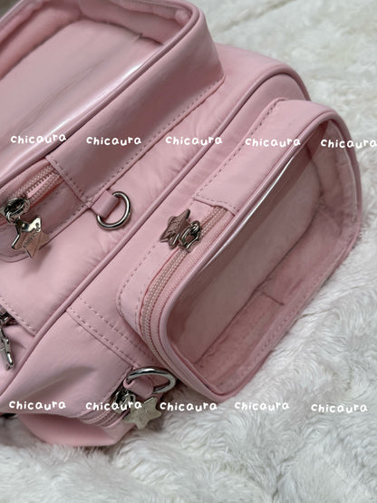 【予約】CHICAURA ローディング子猫 トート痛バッグ ぬいぐるみバッグ