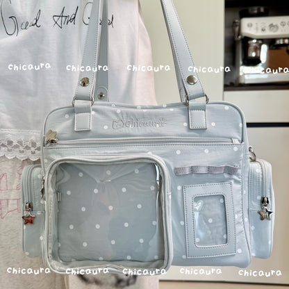 【予約】CHICAURA ローディング子猫 トート痛バッグ ぬいぐるみバッグ