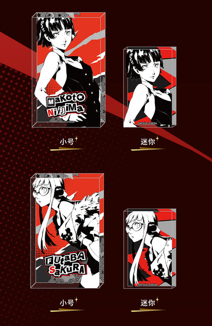 【予約】SEGA Store 中国限定 P5R ペルソナ5 ザ・ロイヤル ミニアクリルブロック 1BOX