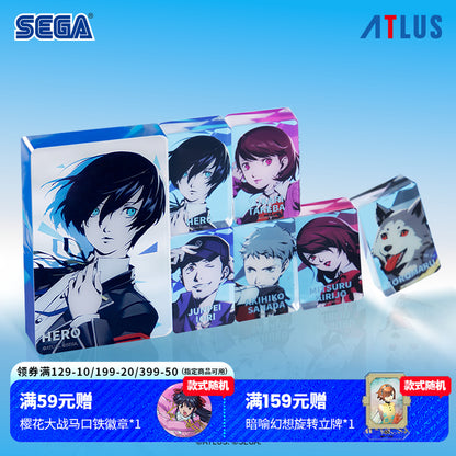 【予約】SEGA Store 中国限定 P3R ペルソナ3 リロード アクリルブロックS 1BOX