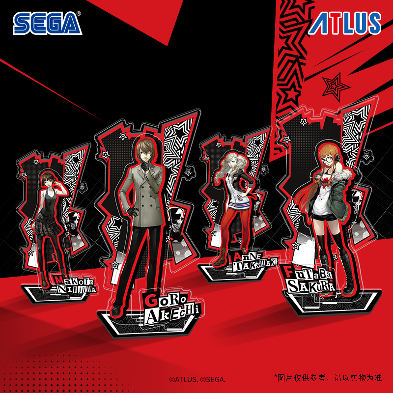【予約】SEGA Store 中国限定 P5R ペルソナ5 ザ・ロイヤル アクリルスタンド