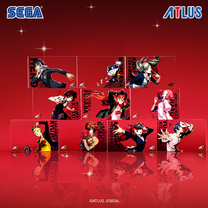 【予約】SEGA Store 中国限定 P5R ペルソナ5 ザ・ロイヤル クリアアクリルカード 1BOX