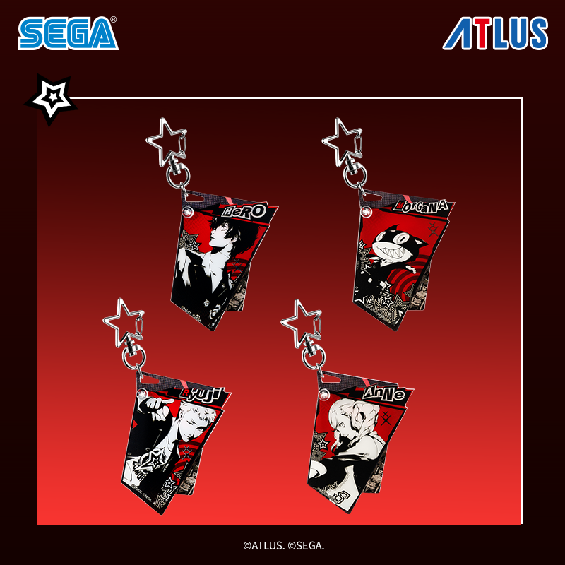 【予約】SEGA Store 中国限定 P5R ペルソナ5 ザ・ロイヤル アクリルキーホルダーB