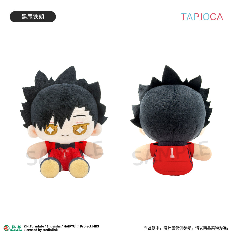 【予約】TAPIOCA 中国限定 ハイキュー!! きらきらおめめ ミニおすわり ぬいぐるみ