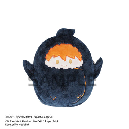 【予約】TAPIOCA 中国限定 ハイキュー!! 手のひら動物園 おくるみ ぬいぐるみ 痛バッグ ショルダー