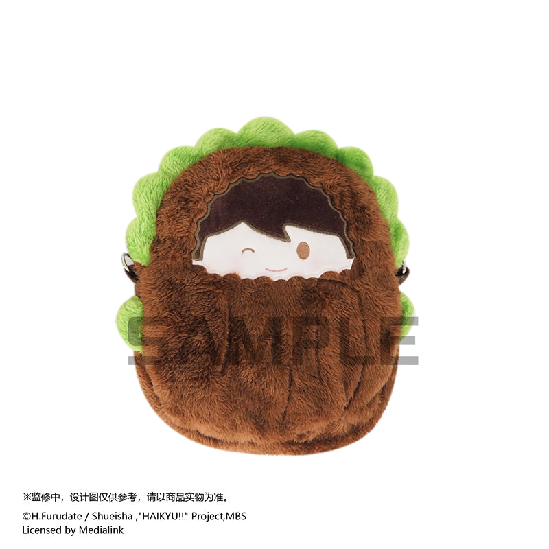 【予約】TAPIOCA 中国限定 ハイキュー!! 手のひら動物園 おくるみ ぬいぐるみ 痛バッグ ショルダー