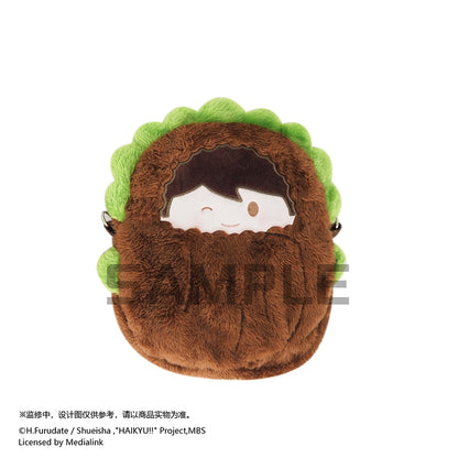 【予約】TAPIOCA 中国限定 ハイキュー!! 手のひら動物園 おくるみ ぬいぐるみ 痛バッグ ショルダー