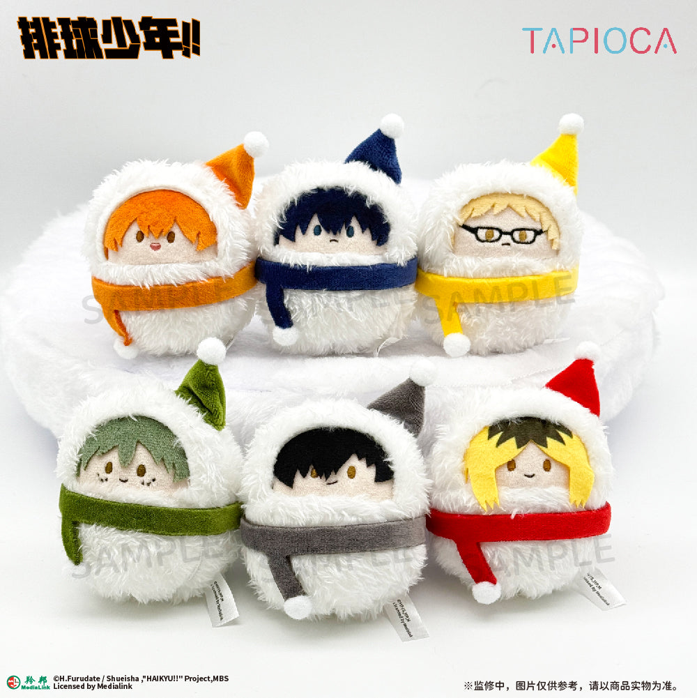 【予約】TAPIOCA 中国限定 ハイキュー!! 手のひら動物園 おくるみ ぬいぐるみ vol.3 コンプリートBOX（全6種）