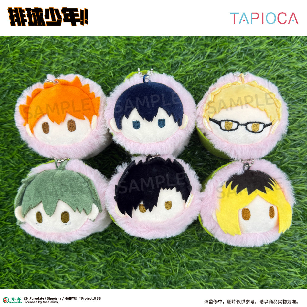 予約】TAPIOCA 中国限定 ハイキュー!! さくらもち ごろりん ぬいぐるみ