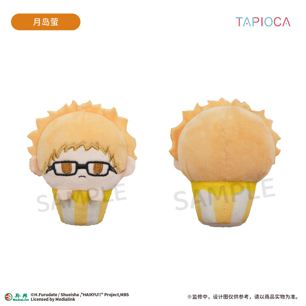 【予約】TAPIOCA 中国限定 ハイキュー!! カップケーキ ぬいぐるみ vol.1 コンプリートBOX（全6種）