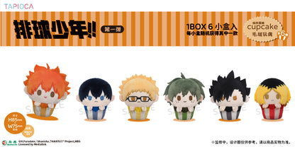 【予約】TAPIOCA 中国限定 ハイキュー!! カップケーキ ぬいぐるみ vol.1 コンプリートBOX（全6種）