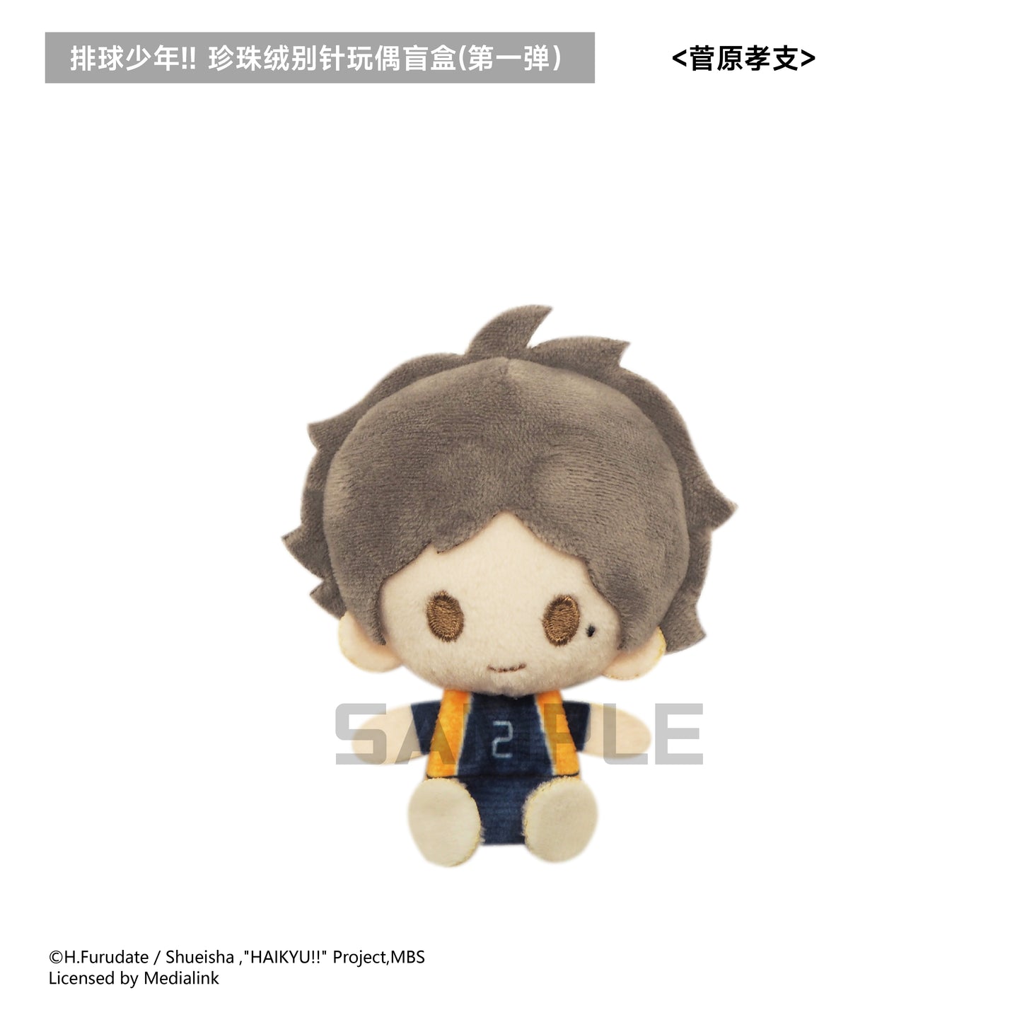 【予約】TAPIOCA 中国限定 ハイキュー!! ぬいぐるみバッジ vol.1 ブラインドパック