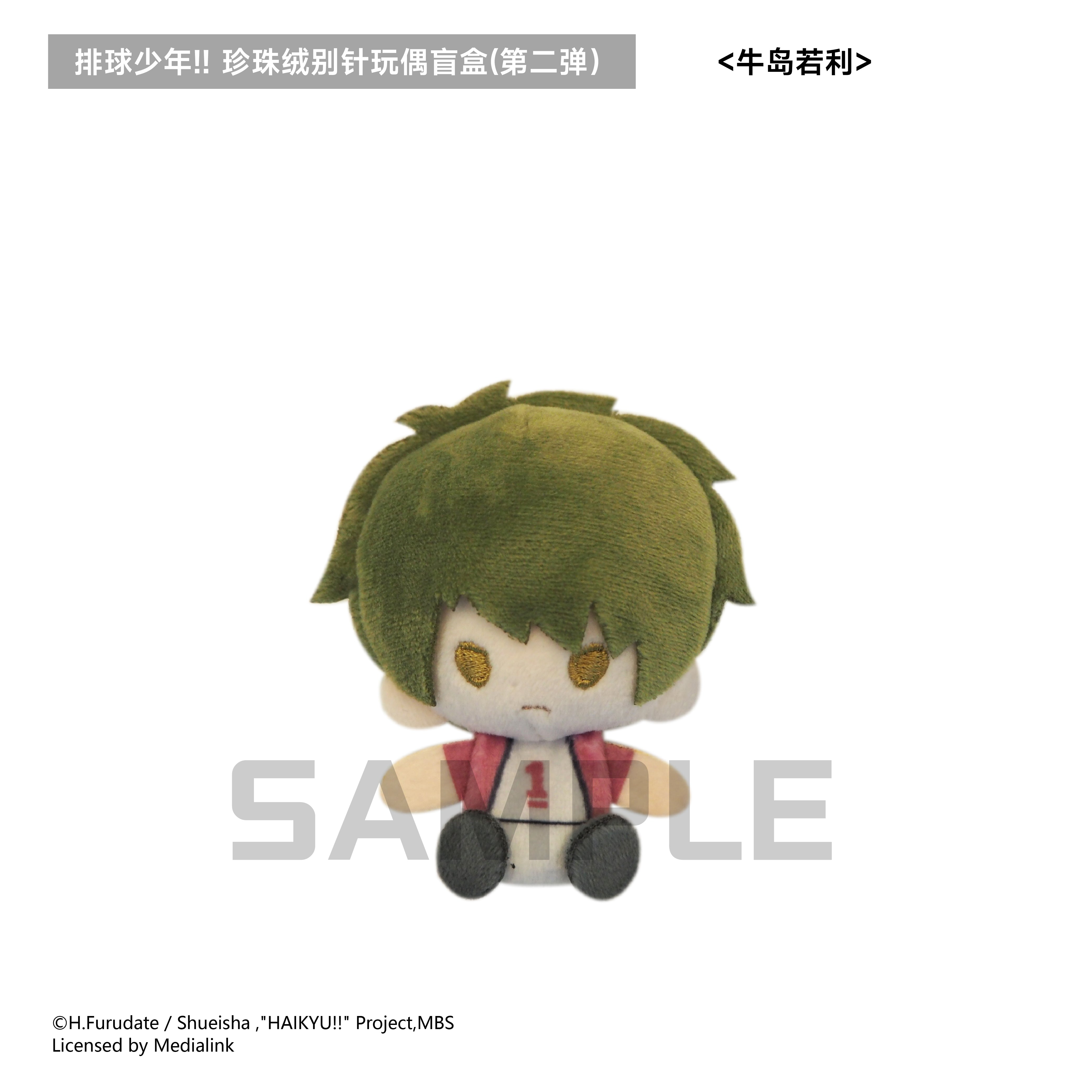 TAPIOCA 中国限定 ハイキュー!! ぬいぐるみバッジ vol.2 コンプリート