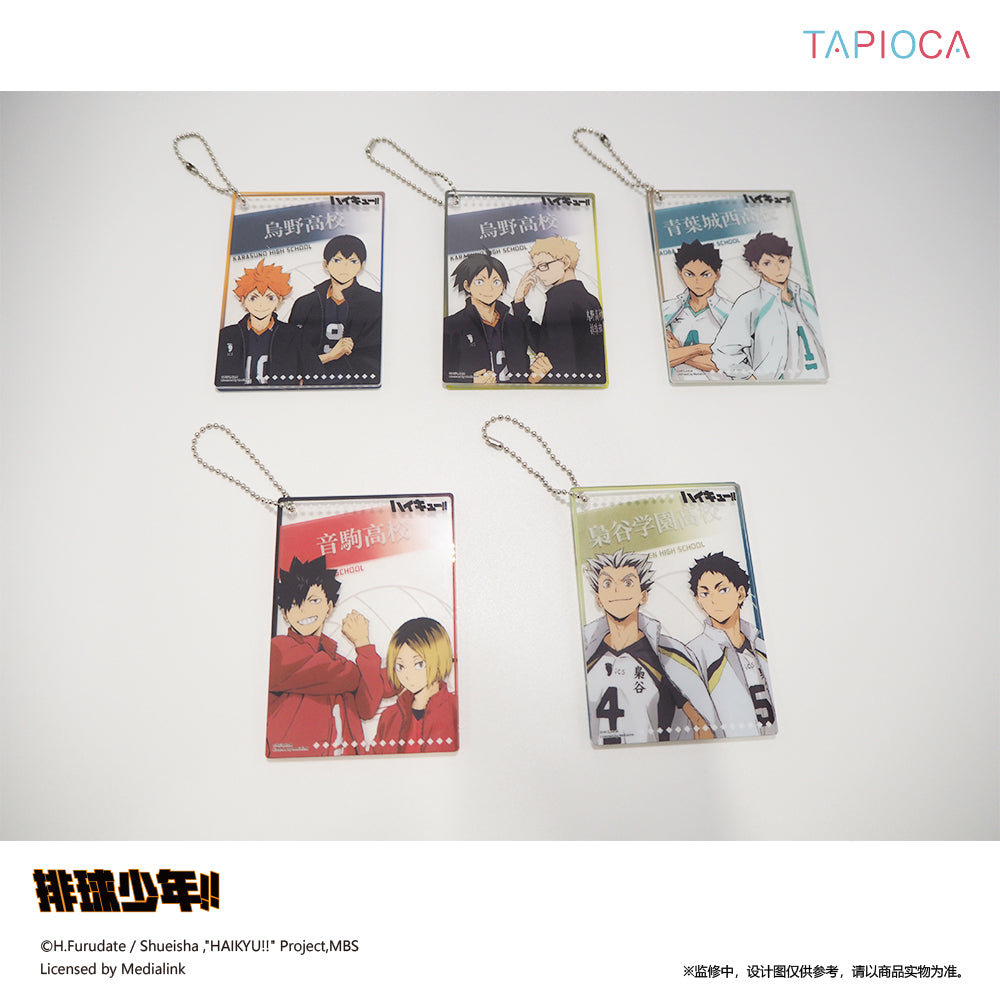 【予約】TAPIOCA 中国限定 ハイキュー!! ダブルアクリルチャーム