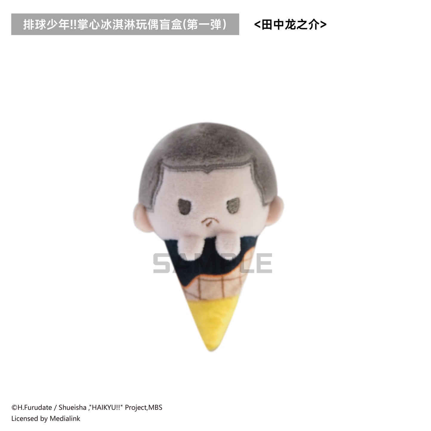 【予約】TAPIOCA 中国限定 ハイキュー!! 手のひらアイスクリーム ぬいぐるみ vol.1 コンプリートBOX（全6種）