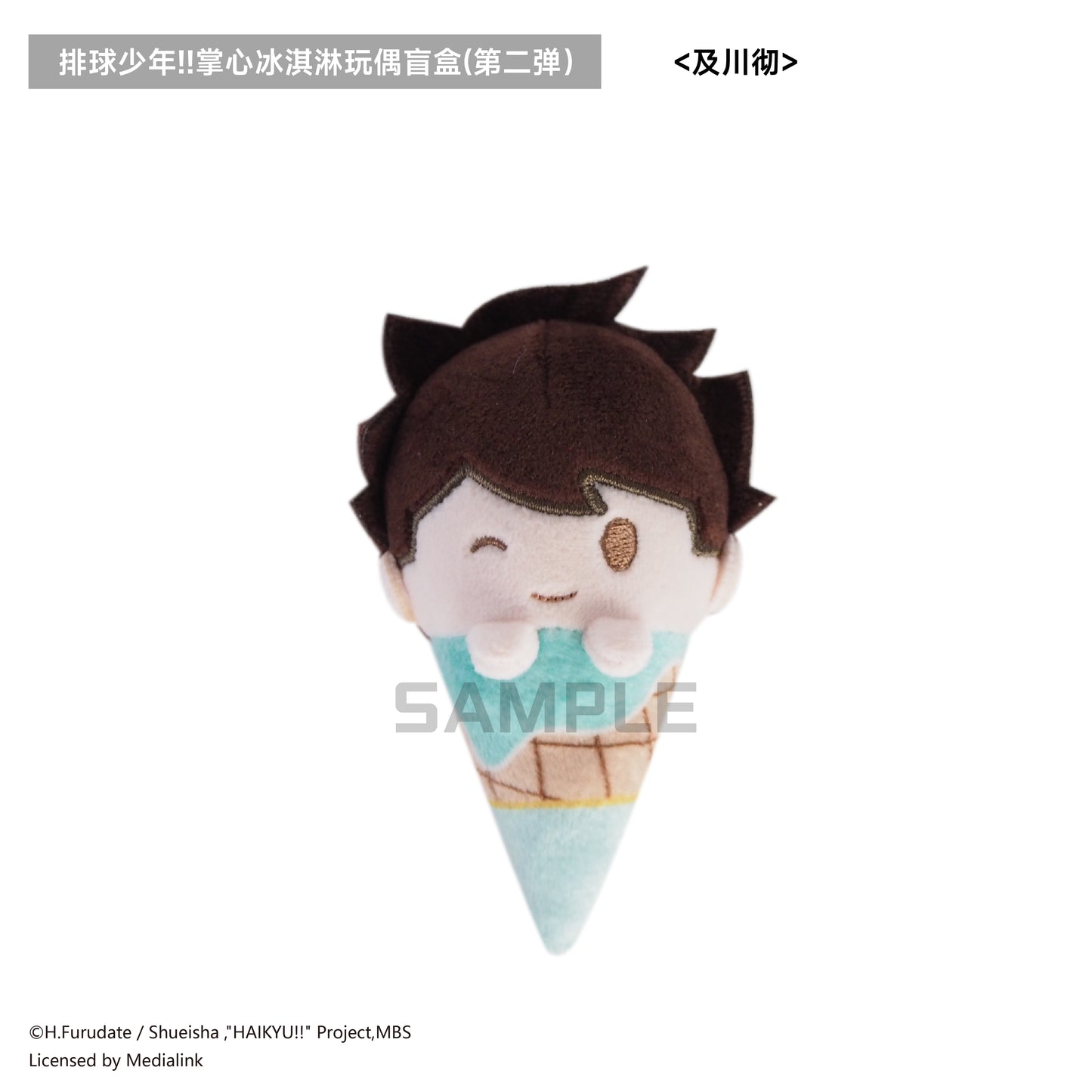 【予約】TAPIOCA 中国限定 ハイキュー!! 手のひらアイスクリーム ぬいぐるみ vol.2 ブラインドパック