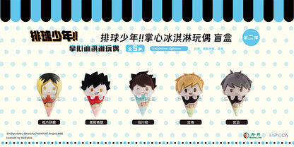 【予約】TAPIOCA 中国限定 ハイキュー!! 手のひらアイスクリーム ぬいぐるみ vol.2 ブラインドパック