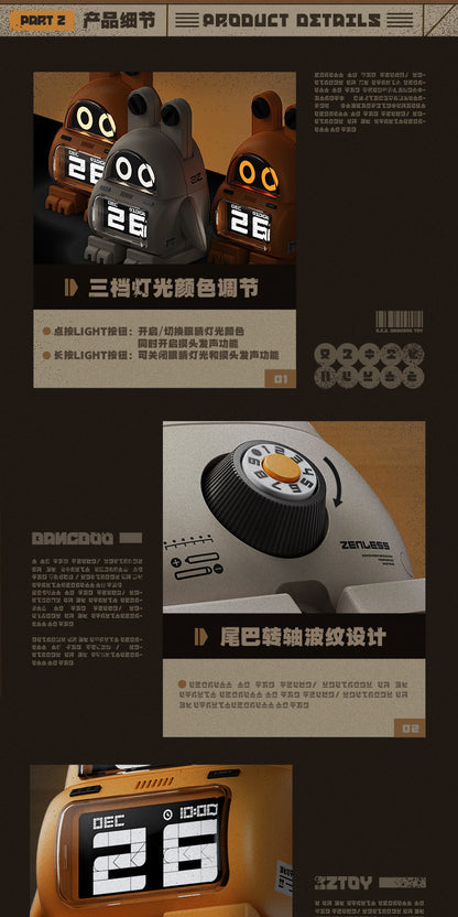 【予約】ゼンレスゾーンゼロ ンナデスクシリーズ「ンナクロック」ボンプ 電子カレンダーアラーム