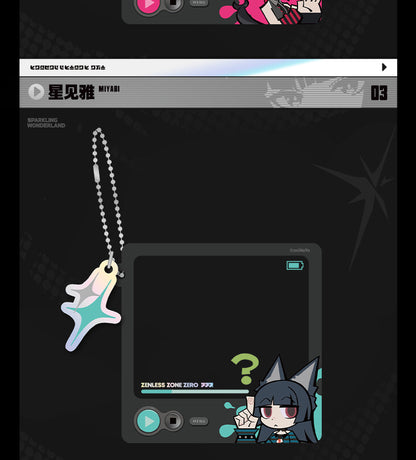 【予約】ゼンレスゾーンゼロ 遊園熠刻シリーズ デフォルメ アクリルクリアチャーム