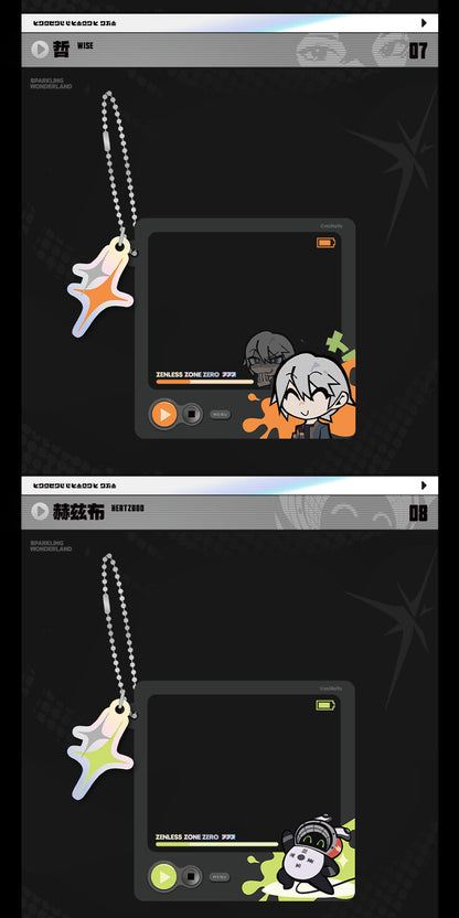 【予約】ゼンレスゾーンゼロ 遊園熠刻シリーズ デフォルメ アクリルクリアチャーム
